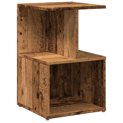 Nachttisch Altholz-Optik 35x35x55 cm Holzwerkstoff