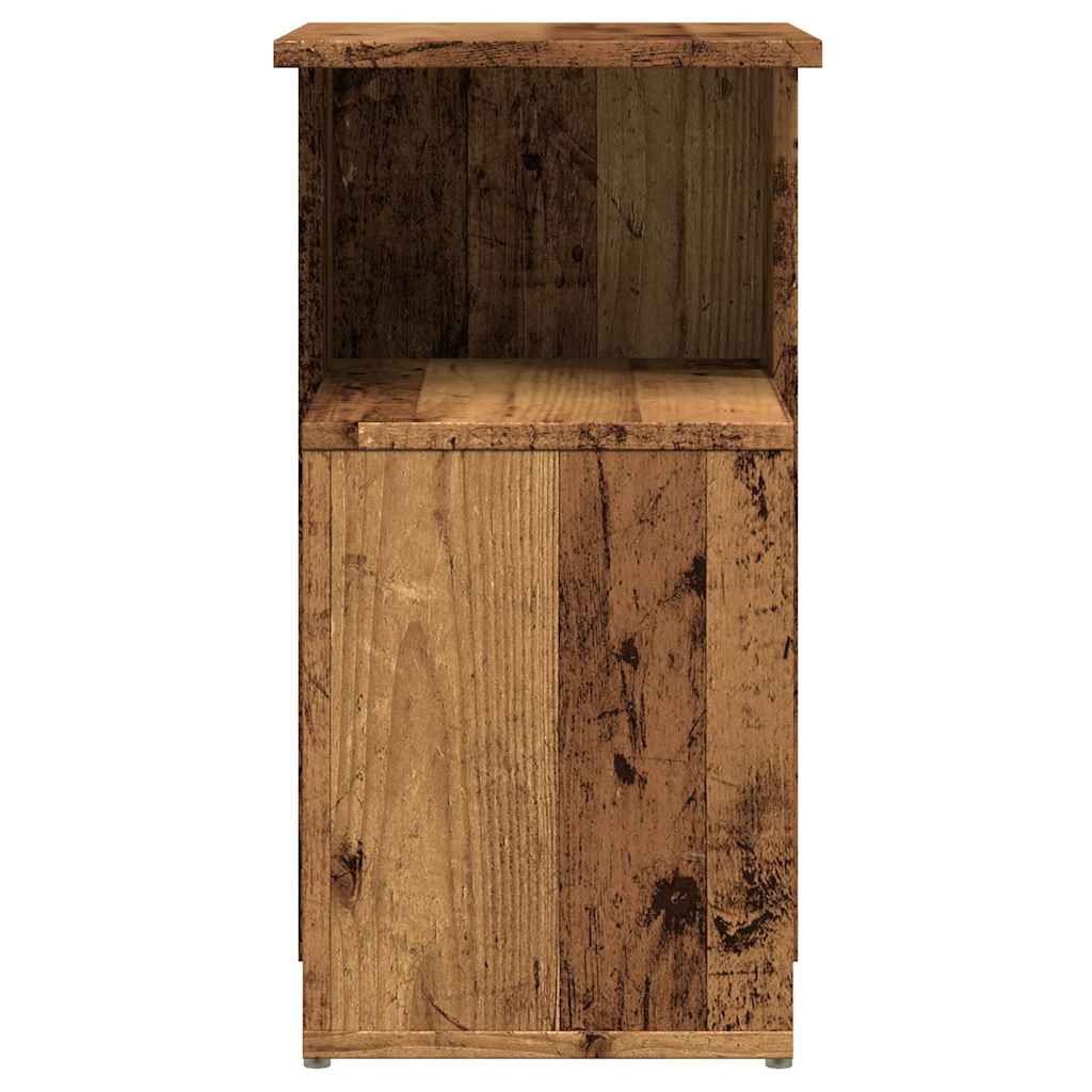 Beistelltisch Altholz-Optik 36x30x56 cm Holzwerkstoff