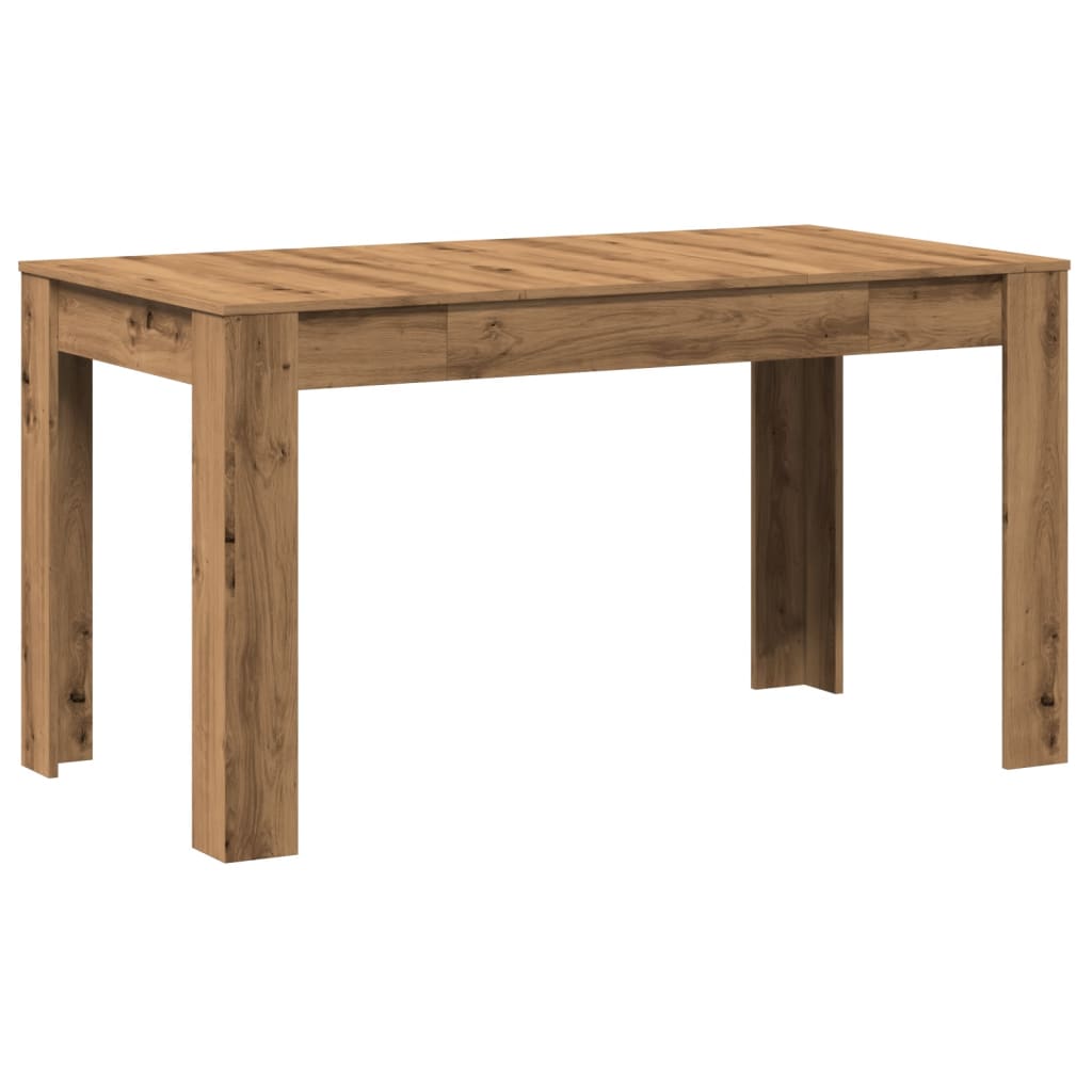 Esstisch Artisan-Eiche 140x74,5x76 cm Holzwerkstoff