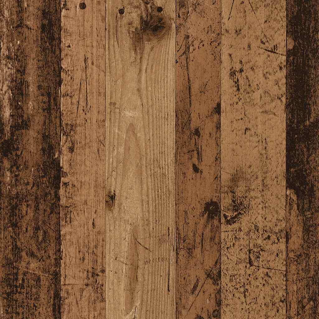 Wandregal Altholz-Optik 80x15x78,5 cm Holzwerkstoff