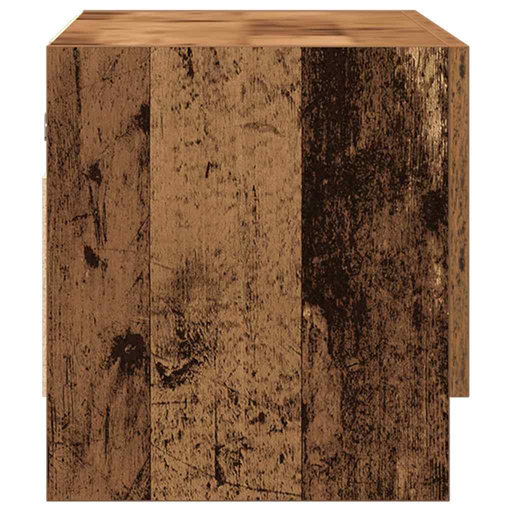 Wandschrank Altholz-Optik 70x32,5x35 cm Holzwerkstoff