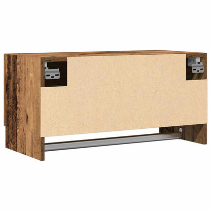 Wandschrank Altholz-Optik 70x32,5x35 cm Holzwerkstoff