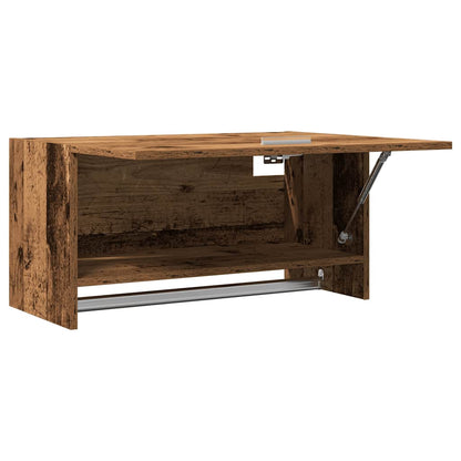 Wandschrank Altholz-Optik 70x32,5x35 cm Holzwerkstoff