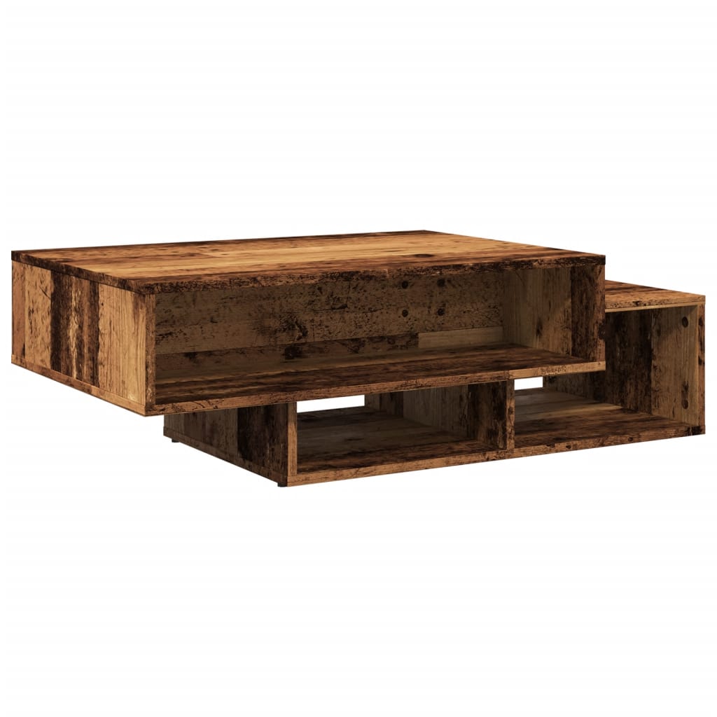 Couchtisch Altholz-Optik 105x55x32 cm Holzwerkstoff