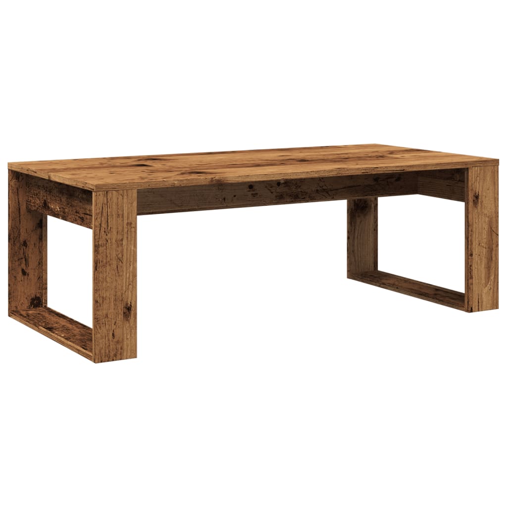 Couchtisch Altholz-Optik 102x50x35 cm Holzwerkstoff