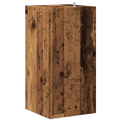 Eckregal Altholz-Optik 33x33x67 cm Holzwerkstoff