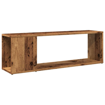 TV-Schrank Altholz-Optik 100x24x32 cm Holzwerkstoff