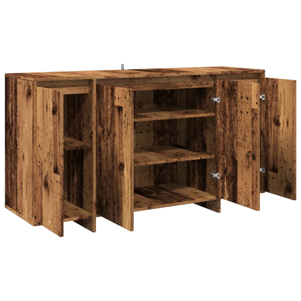 Sideboard Altholz-Optik 135x41x75 cm Holzwerkstoff