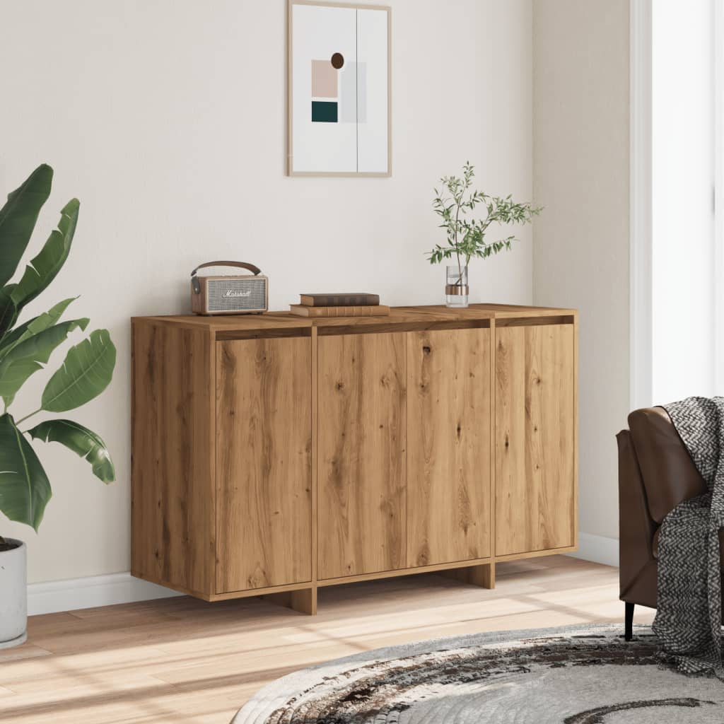 Sideboard Artisan-Eiche 120x41x75 cm Holzwerkstoff