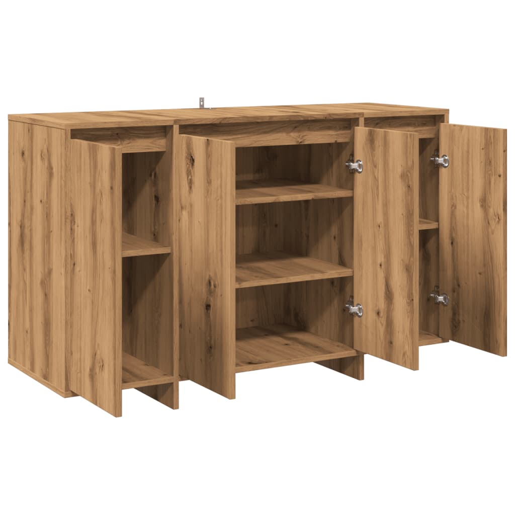 Sideboard Artisan-Eiche 120x41x75 cm Holzwerkstoff