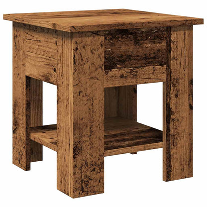 Couchtisch Altholz-Optik 40x40x42 cm Holzwerkstoff