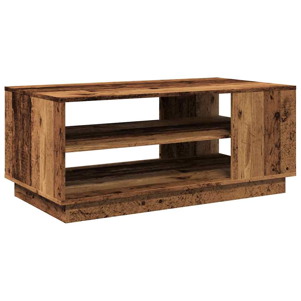 Couchtisch Altholz-Optik 102x55x43 cm Holzwerkstoff