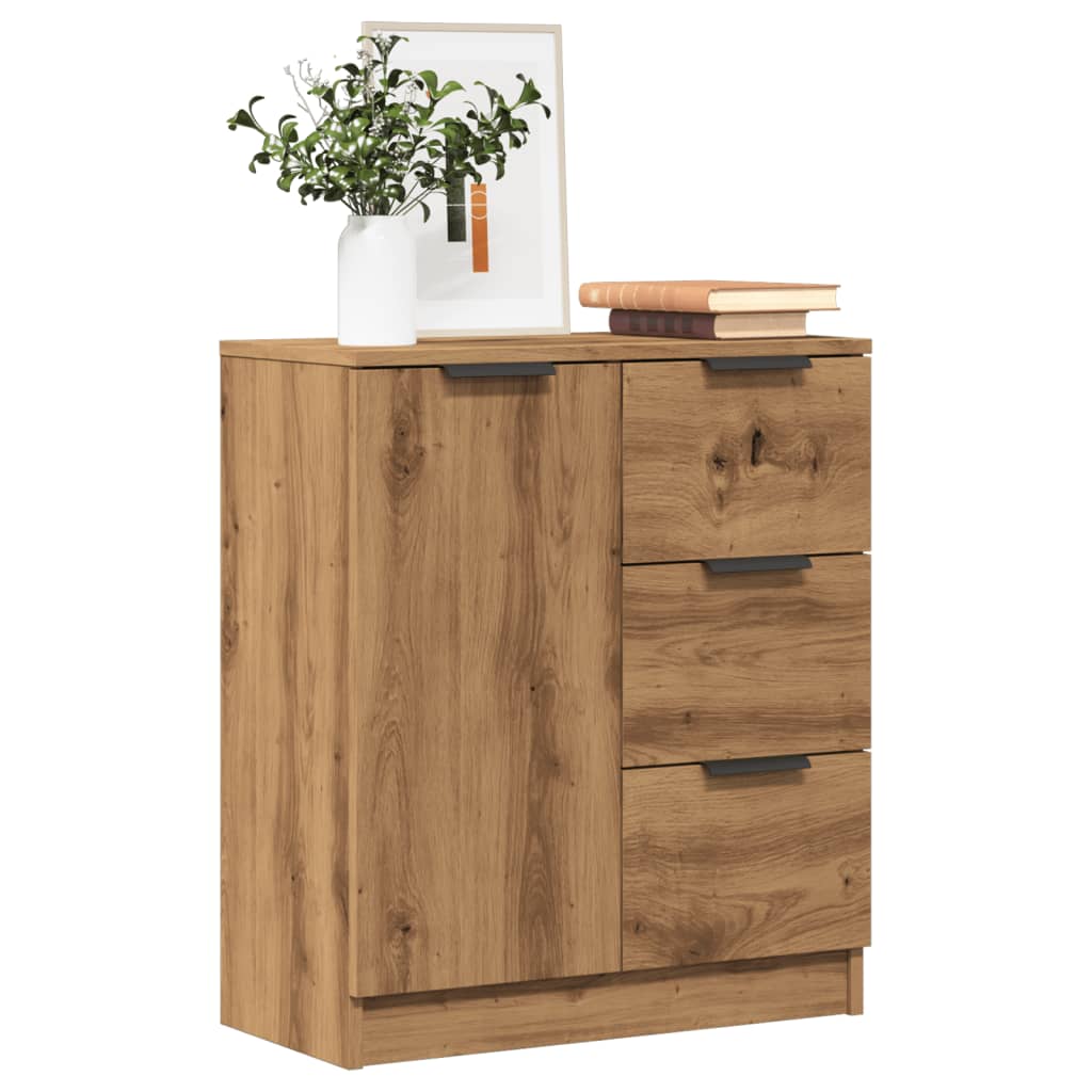 Sideboard Artisan-Eiche 60x30x70 cm Holzwerkstoff