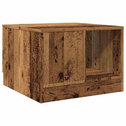 Couchtisch Altholz-Optik 50x50x36 cm Holzwerkstoff