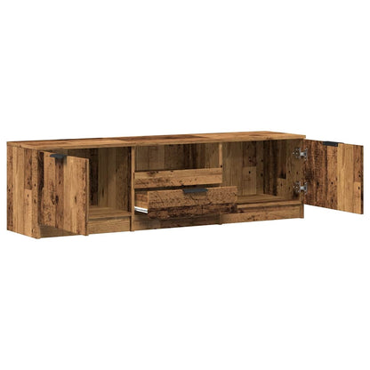 TV-Schrank Altholz-Optik 140x35x40 cm Holzwerkstoff