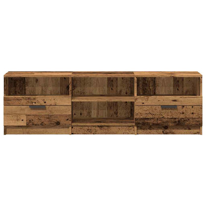 TV-Schrank Altholz-Optik 150x33,5x45 cm Holzwerkstoff