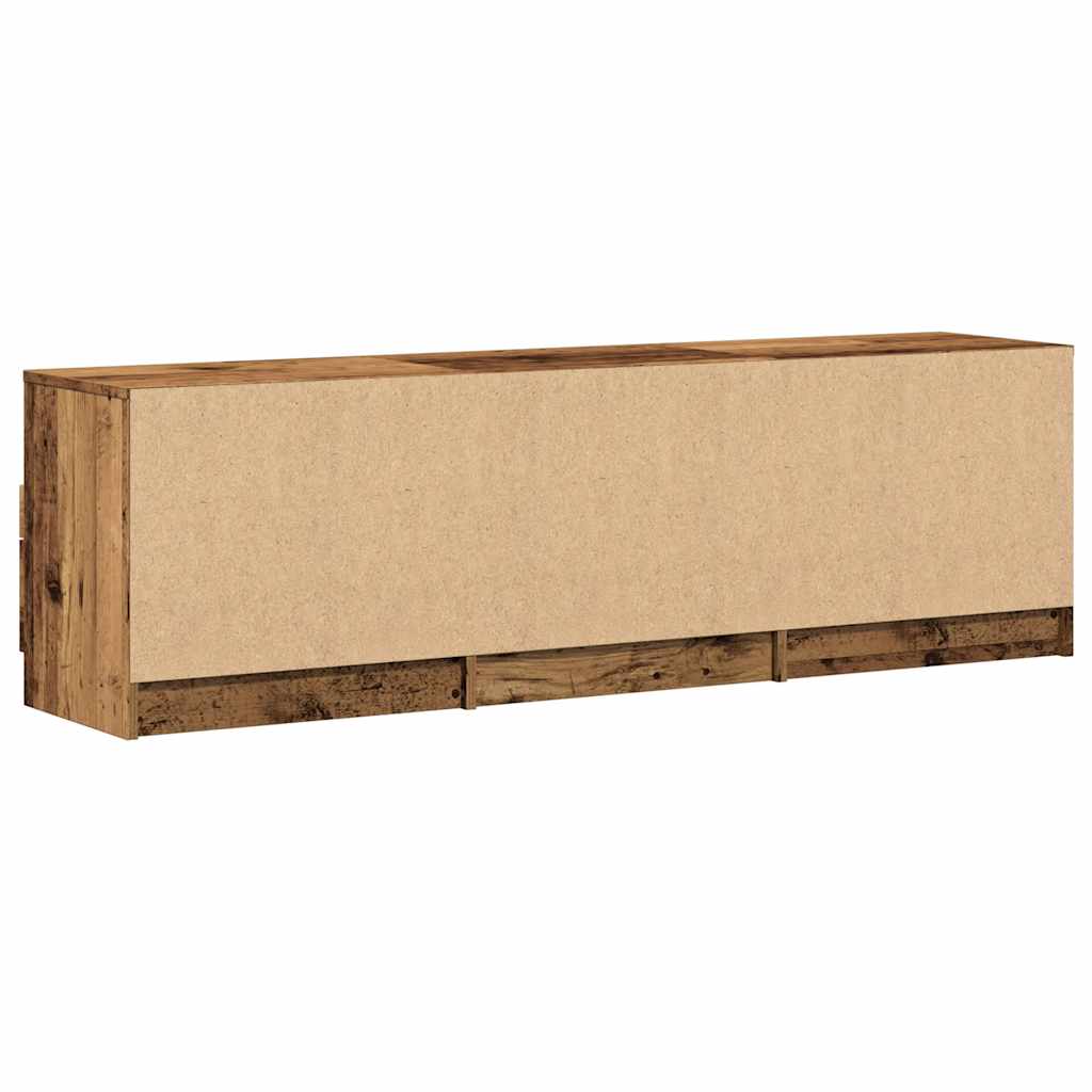 TV-Schrank Altholz-Optik 150x33,5x45 cm Holzwerkstoff