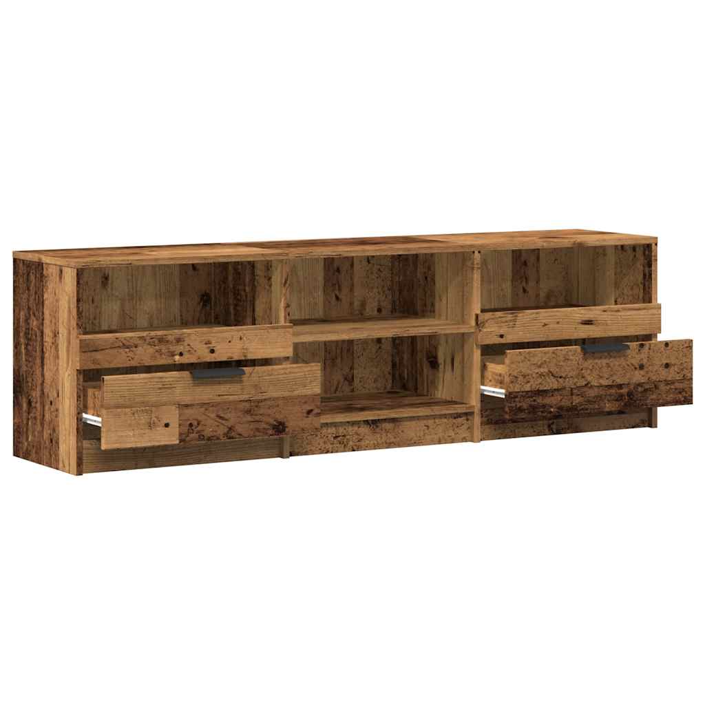 TV-Schrank Altholz-Optik 150x33,5x45 cm Holzwerkstoff