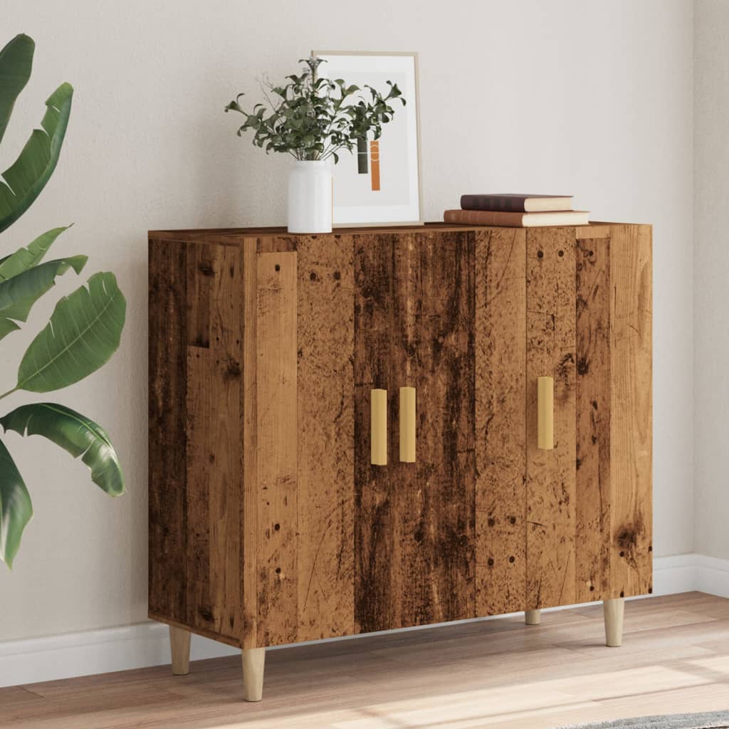 Sideboard Altholz-Optik 90x34x80 cm Holzwerkstoff