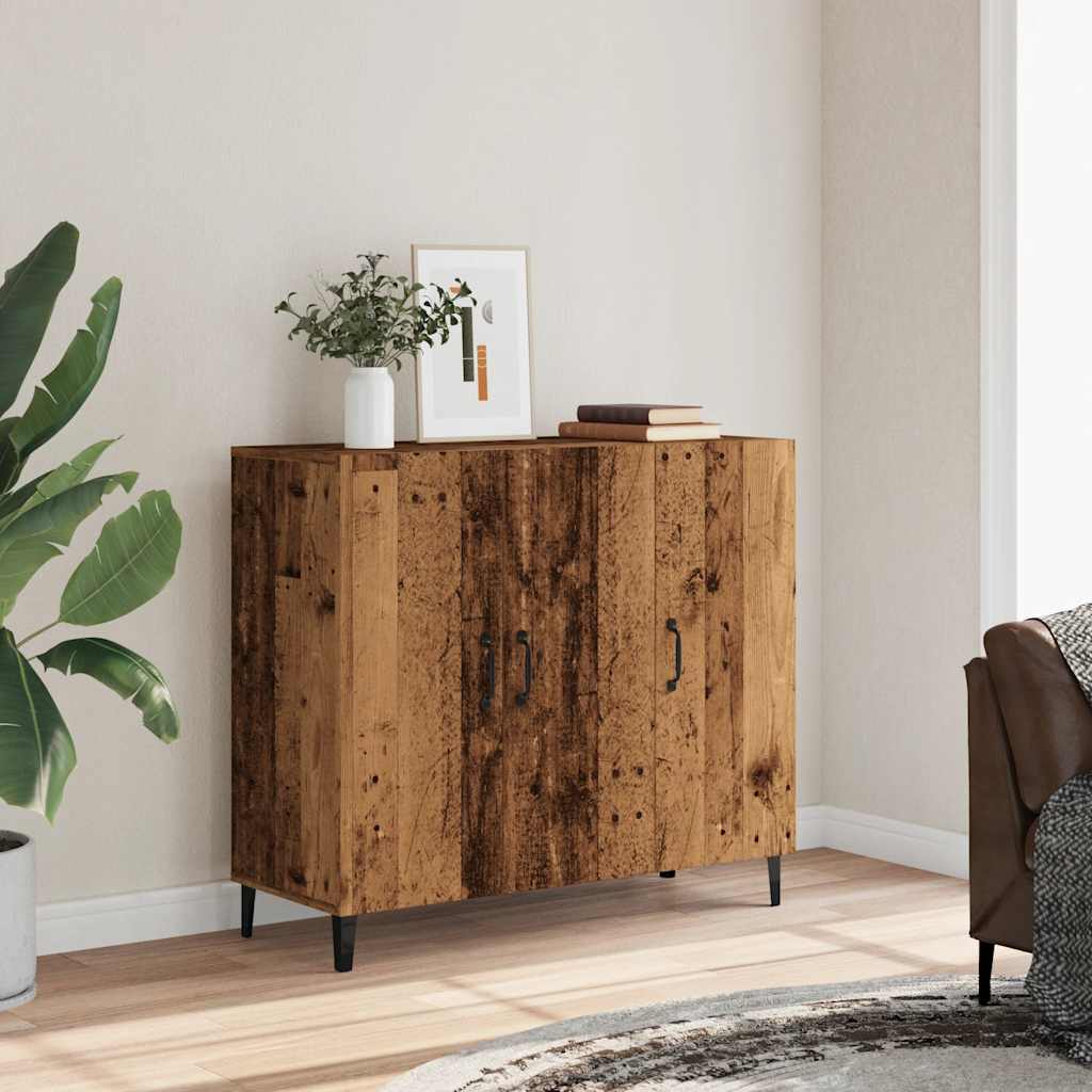 Sideboard Altholz-Optik 90x34x80 cm Holzwerkstoff