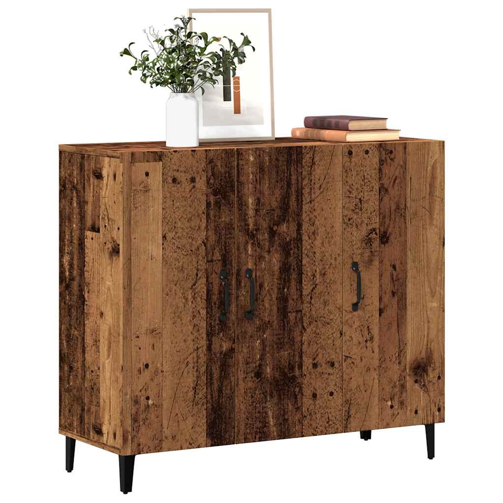 Sideboard Altholz-Optik 90x34x80 cm Holzwerkstoff