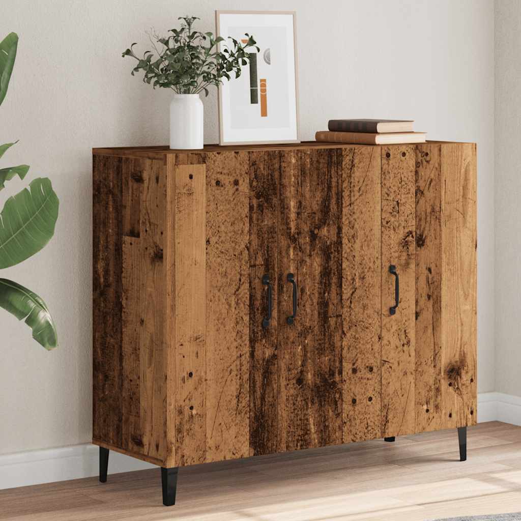 Sideboard Altholz-Optik 90x34x80 cm Holzwerkstoff