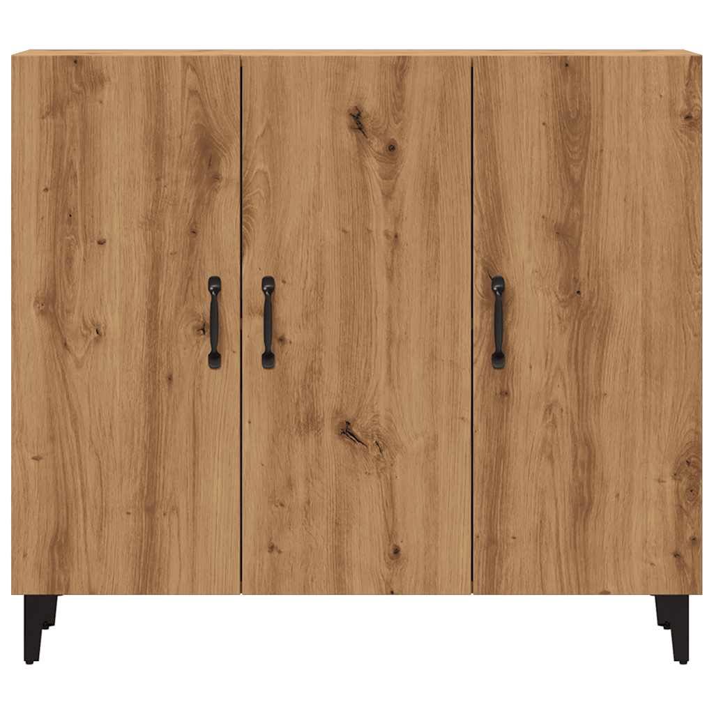 Sideboard Artisan-Eiche 90x34x80 cm Holzwerkstoff