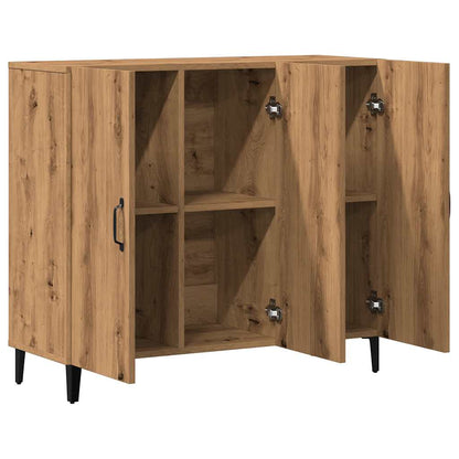 Sideboard Artisan-Eiche 90x34x80 cm Holzwerkstoff