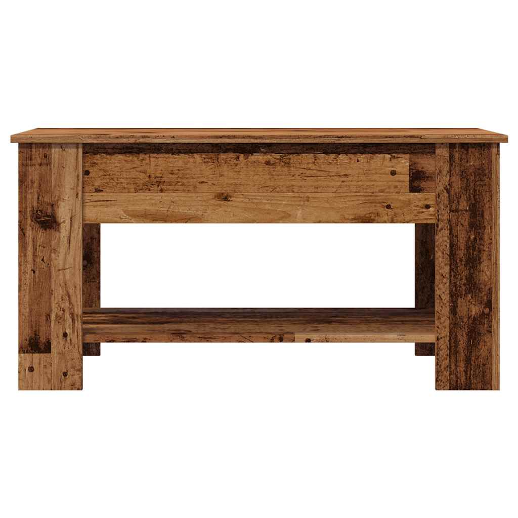 Couchtisch Altholz-Optik 101x49x52 cm Holzwerkstoff