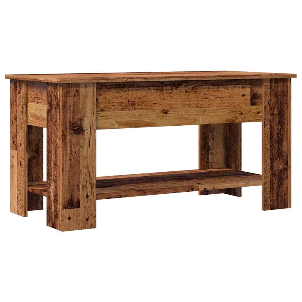 Couchtisch Altholz-Optik 101x49x52 cm Holzwerkstoff