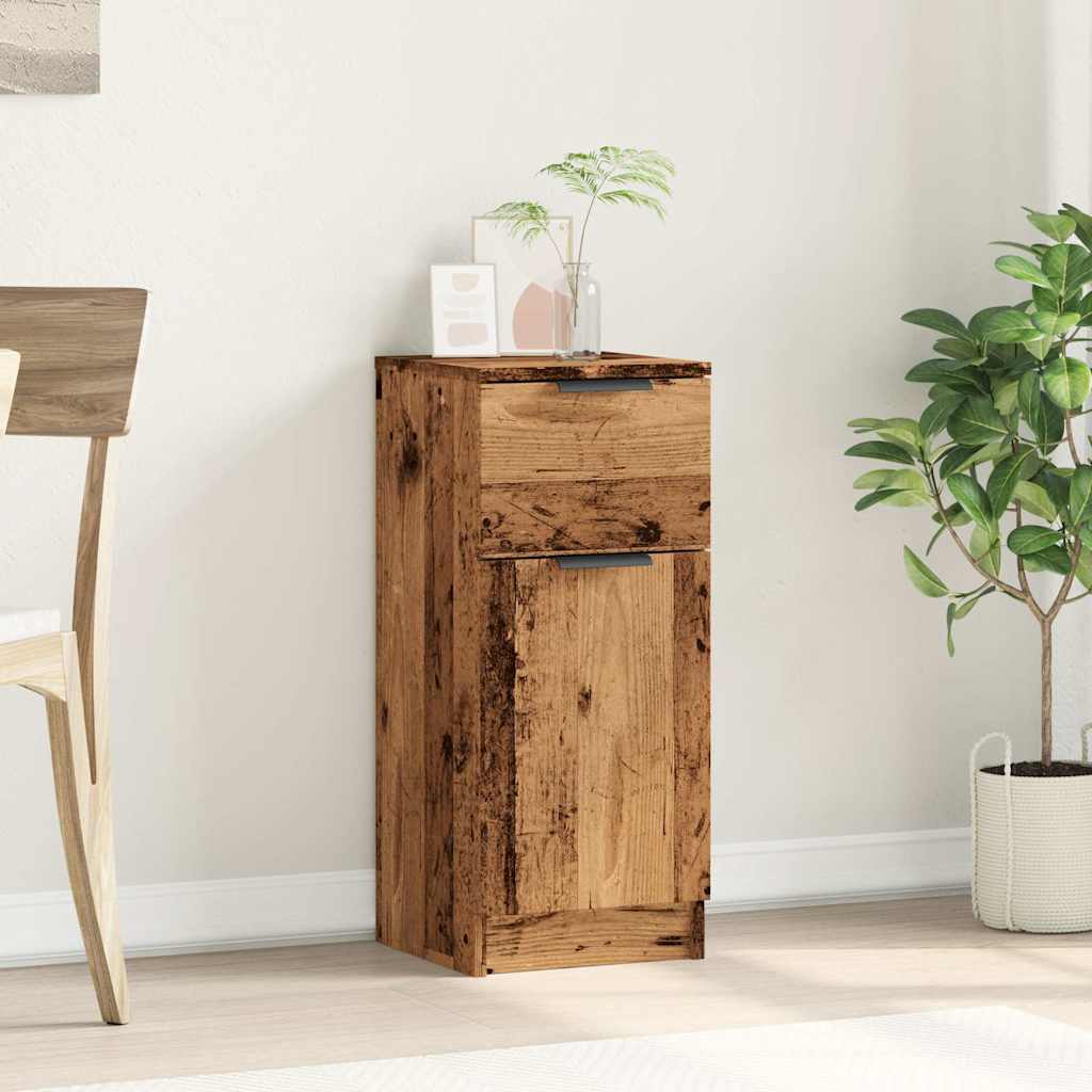 Sideboard Altholz-Optik 30x30x70 cm Holzwerkstoff