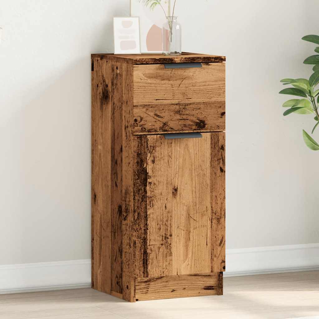 Sideboard Altholz-Optik 30x30x70 cm Holzwerkstoff