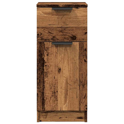 Sideboards 2 Stk. Altholz-Optik 30x30x70 cm Holzwerkstoff