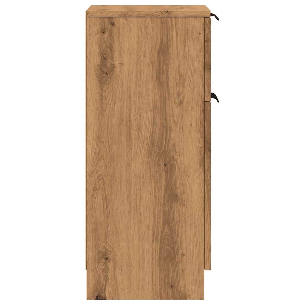 Sideboard Artisan-Eiche 30x30x70 cm Holzwerkstoff