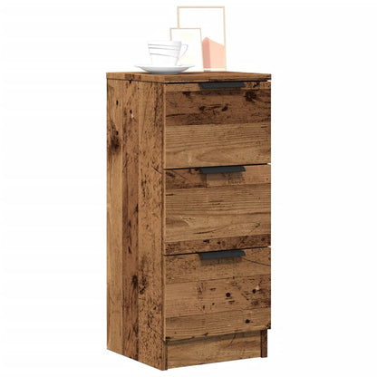 Sideboard Altholz-Optik 30x30x70 cm Holzwerkstoff