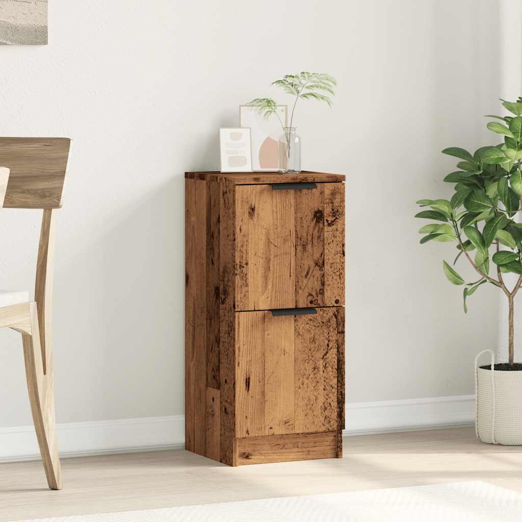 Sideboard Altholz-Optik 30x30x70 cm Holzwerkstoff