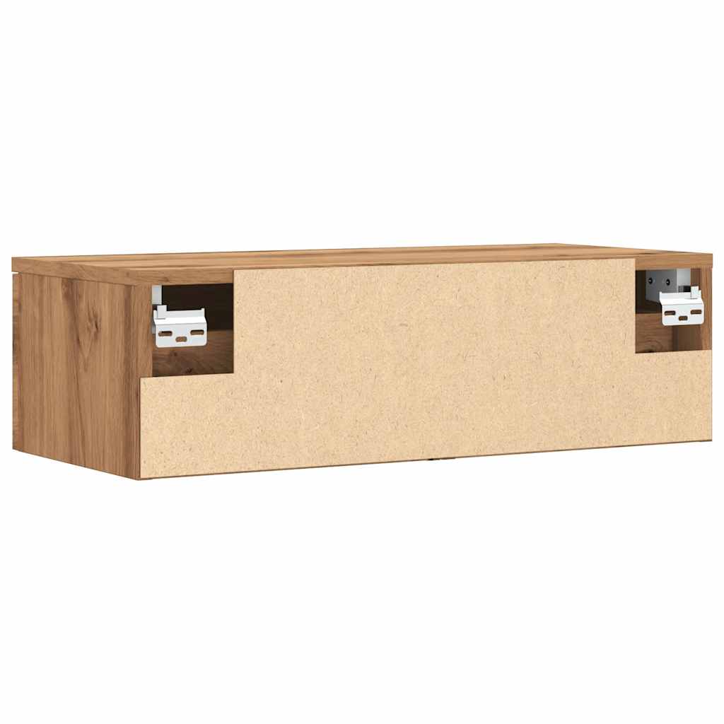 Wandschrank Altholz-Optik 68x30x20 cm Holzwerkstoff