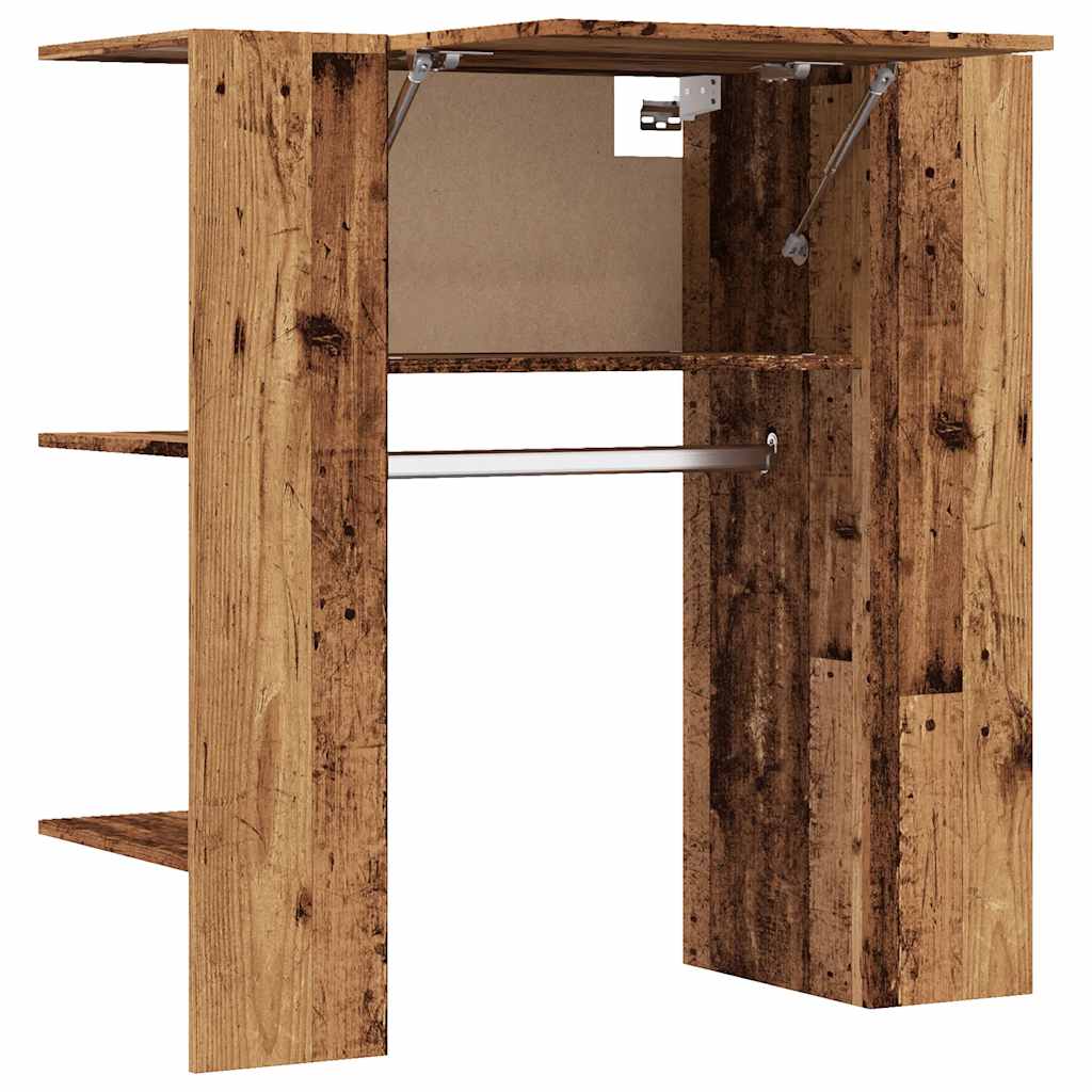 Flurschrank Altholz-Optik 97,5x37x99 cm Holzwerkstoff