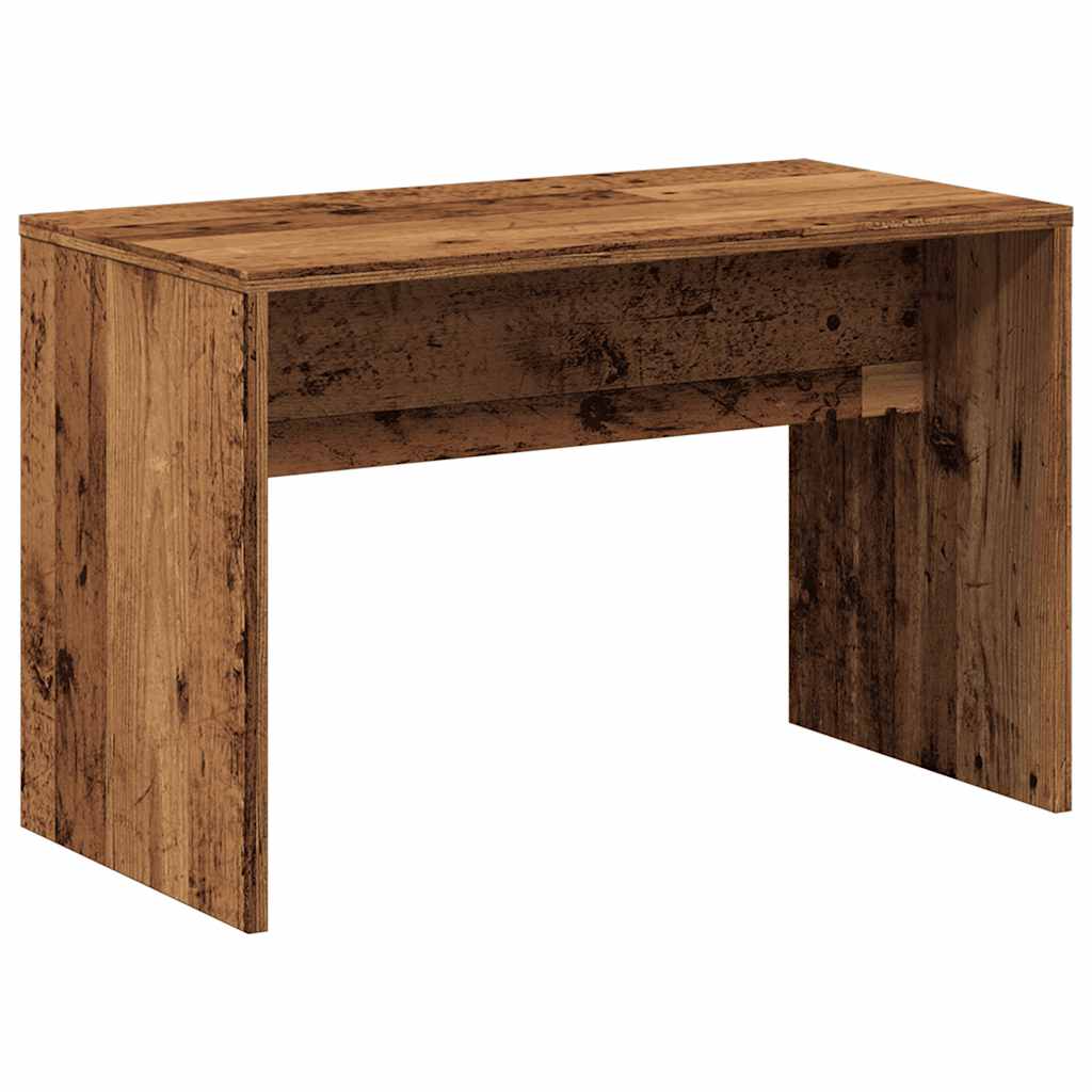 Schminkhocker Altholz-Optik 70x35x45 cm Holzwerkstoff