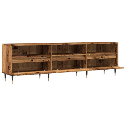 TV-Schrank Altholz-Optik 150x30x44,5 cm Holzwerkstoff