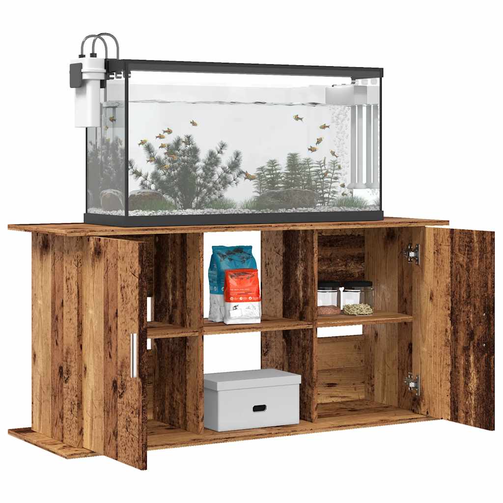 Aquariumständer Altholz-Optik 121x41x58 cm Holzwerkstoff