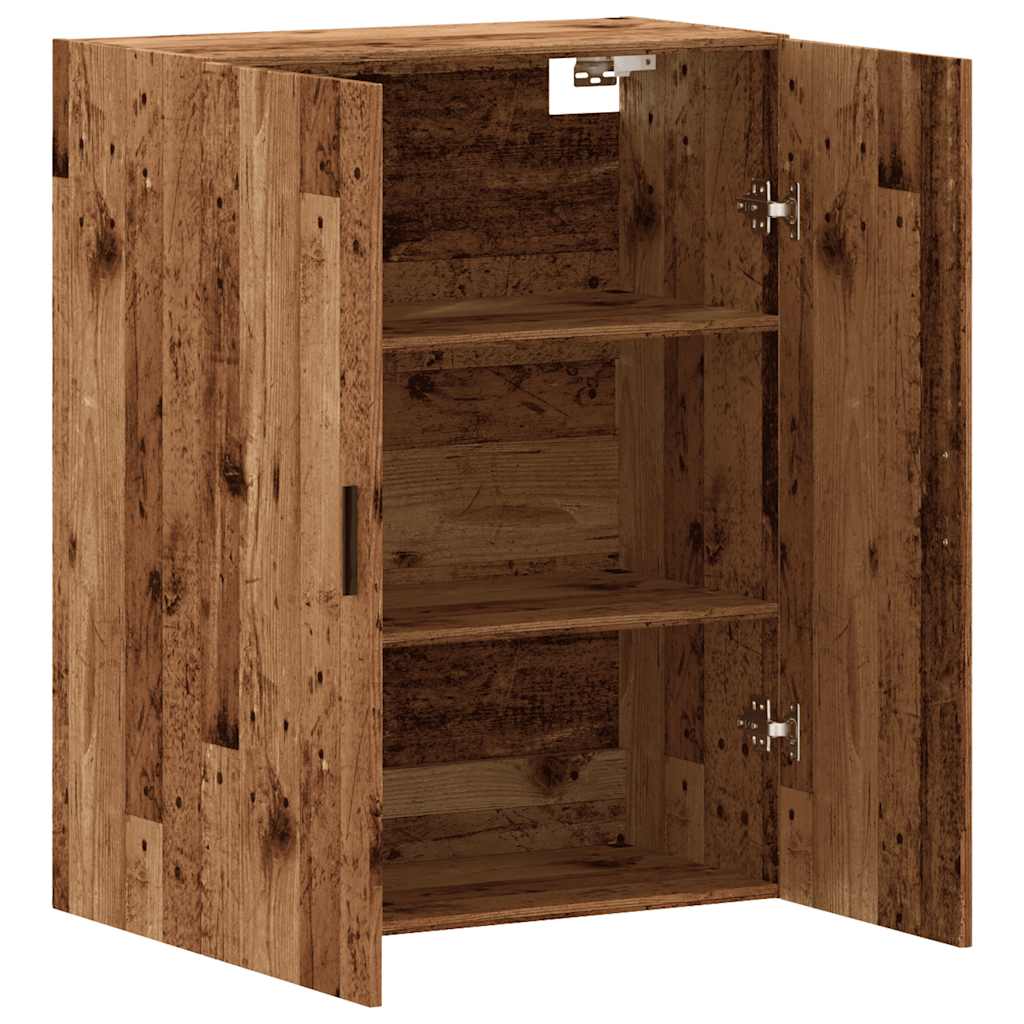 Wandschrank Altholz-Optik 69,5x34x90 cm