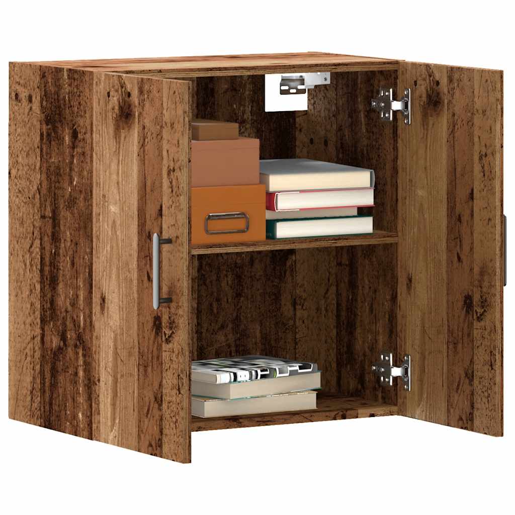 Wandschrank Altholz-Optik 60x31x60 cm Holzwerkstoff