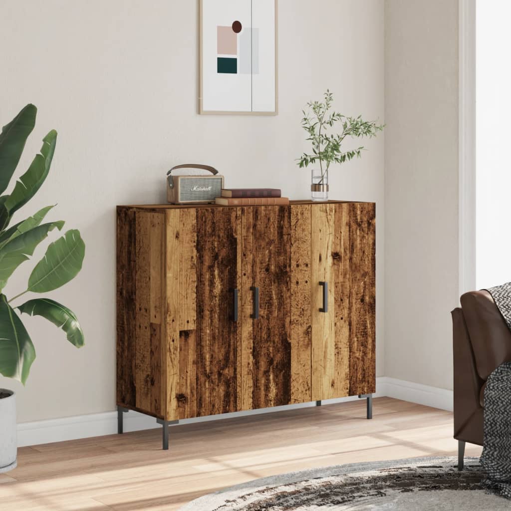 Sideboard Altholz-Optik 90x34x80 cm Holzwerkstoff