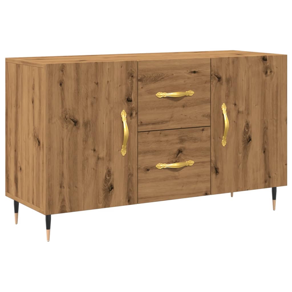 Sideboard Artisan-Eiche 100x36x60 cm Holzwerkstoff