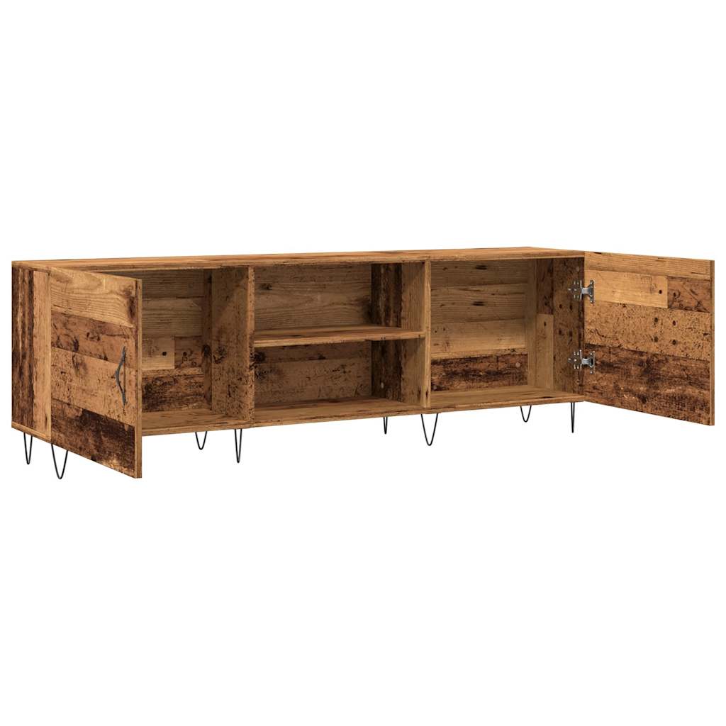 TV-Schrank Altholz-Optik 150x30x50 cm Holzwerkstoff