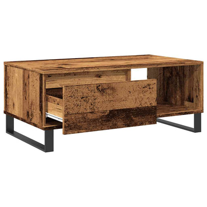 Couchtisch Altholz-Optik 90x50x36,5 cm Holzwerkstoff