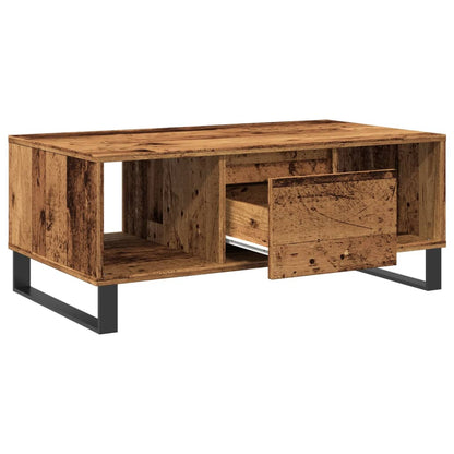 Couchtisch Altholz-Optik 90x50x36,5 cm Holzwerkstoff