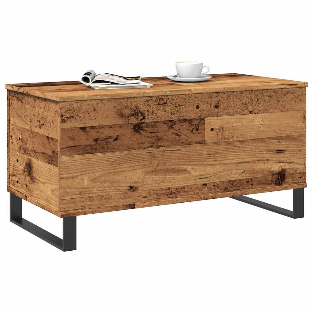 Couchtisch Altholz-Optik 90x44,5x45 cm Holzwerkstoff