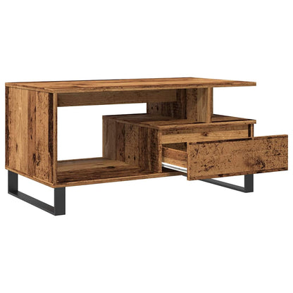 Couchtisch Altholz-Optik 90x49x45 cm Holzwerkstoff